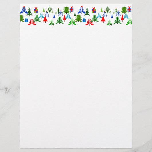Kerstmis met letterhead (Voorkant)