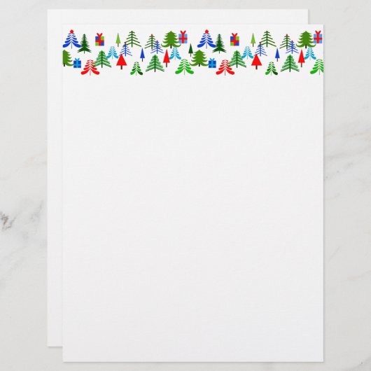 Kerstmis met letterhead (Voorkant / Achterkant)