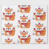 Kerstmis met licht cadeaupapier (Vlak)