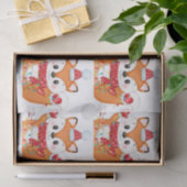 Kerstmis met licht tissuepapier (Geschenk)