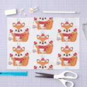 Kerstmis met licht tissuepapier (Craft)