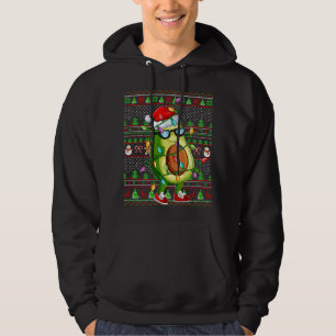 Kerstmis met lomp en lomp met zweefvlieger hoodie
