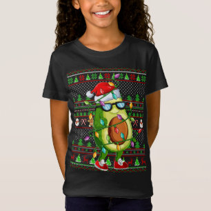 Kerstmis met lomp en lomp met zweefvlieger t-shirt