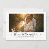 Kerstmis Met Meer Kerstvreugde Zwangerschapsaankon Feestdagenkaart (Voorkant)