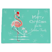 Kerstmis met Merry Kerstmis Large Cadeautasje (Voorkant)