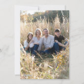 Kerstmis met Miauw - Ondeugende Kattenpret Feestdagenkaart (Achterkant)