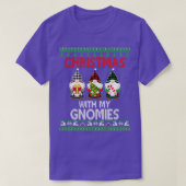 Kerstmis met mijn gnomen. t-shirt (Design voorkant)