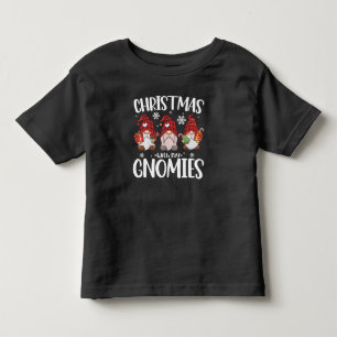Kerstmis met mijn kabouters Buffalo rood geruit ka Kinder Shirts