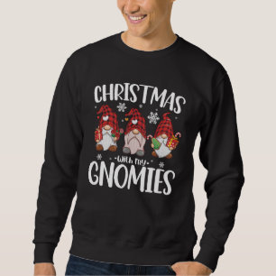 Kerstmis met mijn kabouters Buffalo rood geruit ka Trui