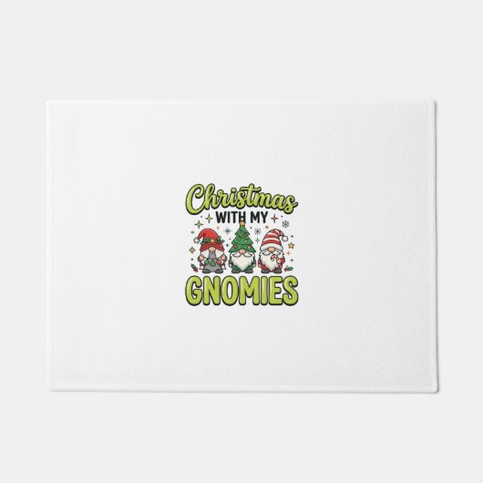 Kerstmis Met Mijn Kabouters Kabouter Ontwerp Deurmat (Voorkant)