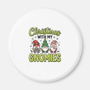 Kerstmis Met Mijn Kabouters Kabouter Ontwerp Magneet
