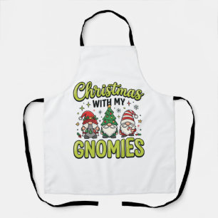 Kerstmis Met Mijn Kabouters Kabouter Ontwerp Schort
