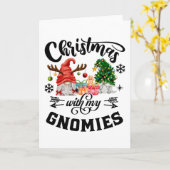 Kerstmis met mijn kaboutertjes Kabouter Kaart (Gele Bloem)