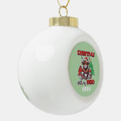 Kerstmis met mijn kudde keramische bal ornament (Links)