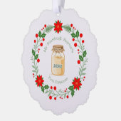 Kerstmis met mijn Sourdough Start Ornament Kaart (Links)