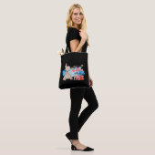 Kerstmis met mijn stam tote bag (Op model)