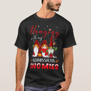 Kerstmis met mijn toelatingskabouters regisseur t-shirt