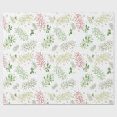 Kerstmis met Mistletoe Cadeaupapier (Vlak)