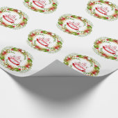 Kerstmis met Mistletoe Cadeaupapier (Hoek)