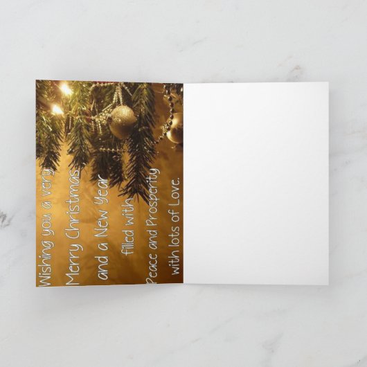 Kerstmis met Mistletoe Feestdagen Kaart (Binnen)