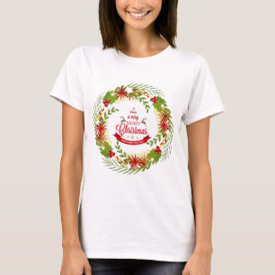 Kerstmis met Mistletoe T-shirt