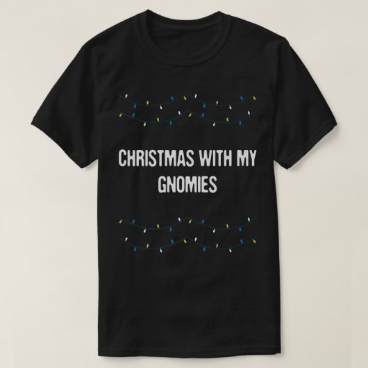 Kerstmis met m'n kerstvrienden t-shirt (Design voorkant)