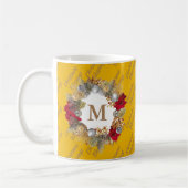 Kerstmis met MONOGRAM Celebrate Jesus YELLOW Koffiemok (Links)