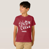 Kerstmis met neefjes en nichtjes t-shirt (Voorkant volledig)