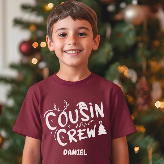 Kerstmis met neefjes en nichtjes t-shirt