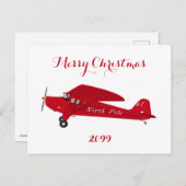 Kerstmis met Noordpool Briefkaart (Voorkant / Achterkant)