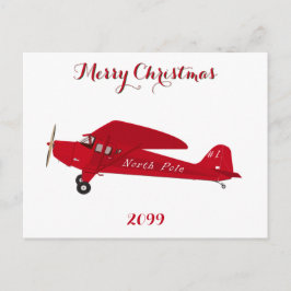 Kerstmis met Noordpool Briefkaart
