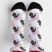 Kerstmis met Nubian Baby Goat Wishes Sokken (Top)