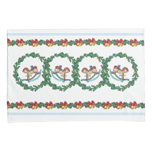 Kerstmis met Nutcrackers Speelgoed Soldier Kussensloop (Voorkant-Rechts)