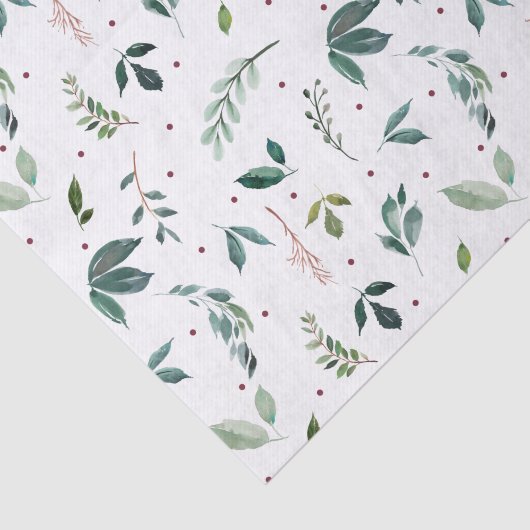 Kerstmis met oliepatroon tissuepapier (Detail)