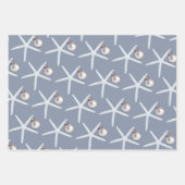 Kerstmis met Ornament en Starvis Inpakpapier Vel (Voorkant 2)