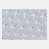 Kerstmis met Ornament en Starvis Inpakpapier Vel (Voorkant)