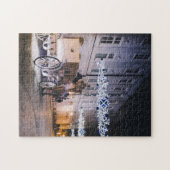 Kerstmis met paard Jigzaag Puzzle Legpuzzel (Horizontaal)