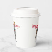 Kerstmis met  papieren bekers (Links)