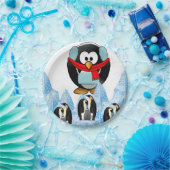 Kerstmis met papieren borden bordje (Feest)