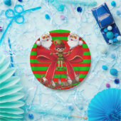Kerstmis met papieren borden bordje (Feest)