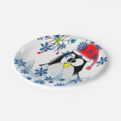 Kerstmis met papieren borden bordje (Gekanteld)