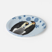 Kerstmis met papieren borden bordje (Gekanteld)