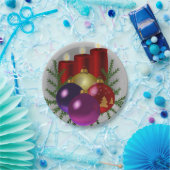 Kerstmis met papieren borden bordje (Feest)