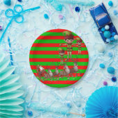 Kerstmis met papieren borden bordje (Feest)