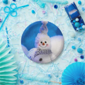 Kerstmis met papieren borden papieren bordje (Feest)