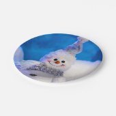 Kerstmis met papieren borden papieren bordje (Gekanteld)