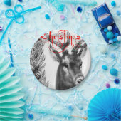 Kerstmis met papieren borden papieren bordje (Feest)