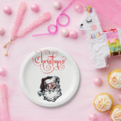 Kerstmis met papieren borden papieren bordje (Feest)