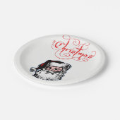 Kerstmis met papieren borden papieren bordje (Gekanteld)