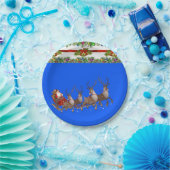 Kerstmis met papieren borden papieren bordje (Feest)